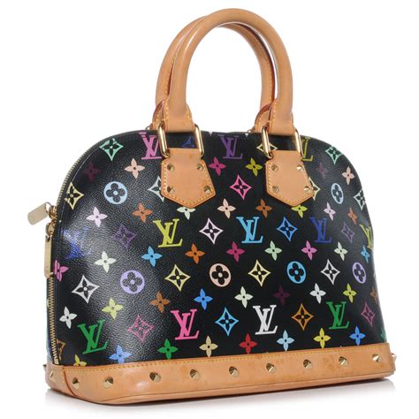 alma bb handbag|louis vuitton multicolor alma bag.